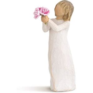 Willow Tree Figura de niña con Flores, Home Deco, Enesco Willow Tree Figura de niña con Flores, Home Deco, Enesco