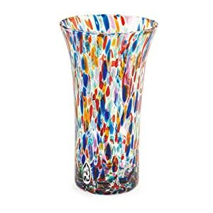 H-H Jarrón - Decoración Murano Multicolor - 21cm - Jarrón H-H Jarrón - Decoración Murano Multicolor - 21cm - Jarrón