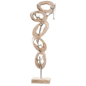 GILDE - Skulptur Climb - 80 x 40 x 5 cm - Decorative sculpture GILDE - Skulptur Climb - 80 x 40 x 5 cm - Decorative sculpture