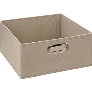 5 five simply smart Five Scatola portaoggetti in lino, 31 x 31 x 15 cm, colore: Beige 5 five simply smart Five Scatola portaoggetti in lino, 31 x 31 x 15 cm, colore: Beige