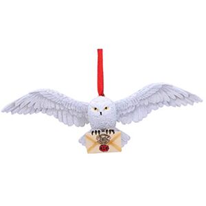 Nemesis Now Harry Potter Hedwig, Adorno Decorativo para Colgar (13 cm), Color Blanco () Nemesis Now Harry Potter Hedwig, Adorno Decorativo para Colgar (13 cm), Color Blanco ()