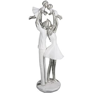 GILDE Tiempo en Familia Escultura - Figura Decorativa - 15x39x10 cm GILDE Tiempo en Familia Escultura - Figura Decorativa - 15x39x10 cm