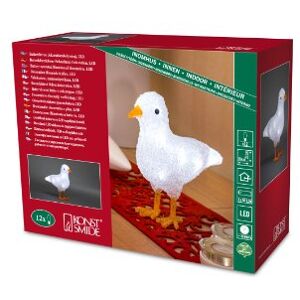 Konstsmide Pájaro de acrílico con led (26 x 9 x 21 cm, 12 diodos de blanco frío, funciona con 3 pilas AA de 1,5 V) Konstsmide Pájaro de acrílico con led (26 x 9 x 21 cm, 12 diodos de blanco frío, funciona con 3 pilas AA de 1,5 V)
