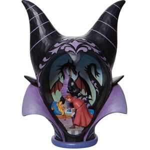 Enesco Jim Shore Figura Decorativa de Tocado maléfica Enesco Jim Shore Figura Decorativa de Tocado maléfica