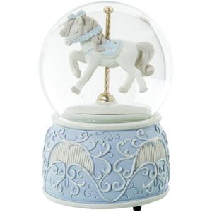 AlexandreHouse BOLA DE NIEVE C/FIGURA CABALLO TIOVIVO RESINA AZUL MUSICAL AlexandreHouse BOLA DE NIEVE C/FIGURA CABALLO TIOVIVO RESINA AZUL MUSICAL