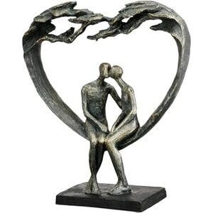 Gilde Casablanca Beso bajo árbol Figura - Decoración Gilde Casablanca Beso bajo árbol Figura - Decoración