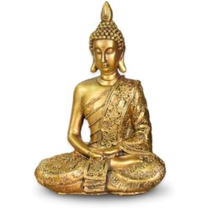 ZEN ARÔME Zen'Light Statue Buddha Sanci Decoración Zen y Feng Shui para Crear un Ambiente Relajante y Espiritual Idea de Regalo de la Suerte Altura: 18 cm Color: Dorado Zen'Light, Yello ZEN ARÔME Zen'Light Statue Buddha Sanci Decoración Zen y Feng Shui para Crear un Ambiente Relajante y Espiritual Idea de Regalo de la Suerte Altura: 18 cm Color: Dorado Zen'Light, Yello
