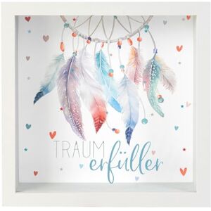 Goldbuch Hucha con Fondo Intercambiable, Marco de Madera MDF, Caja de Dinero para Monedas y Billetes, Hucha con Soporte de Pared, Aprox. 18 x 18 x 5 cm, Color Blanco Goldbuch Hucha con Fondo Intercambiable, Marco de Madera MDF, Caja de Dinero para Monedas y Billetes, Hucha con Soporte de Pared, Aprox. 18 x 18 x 5 cm, Color Blanco