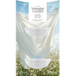 Yankee Candle Repuestos para Difusor ScentPlug Limpieza Algodón - Pack Doble Yankee Candle Repuestos para Difusor ScentPlug Limpieza Algodón - Pack Doble