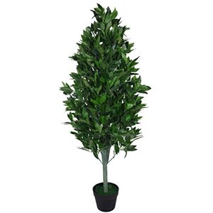 UK Hoja 120cm Árbol de laurel artificial pirámide - Extra grande UK Hoja 120cm Árbol de laurel artificial pirámide - Extra grande