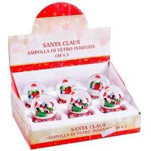Juinsa Expositor 6 Bolas de Nieve Papá Moel 9x7 cm Juinsa Expositor 6 Bolas de Nieve Papá Moel 9x7 cm