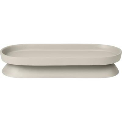 Broste Copenhagen Holger Cuenco para Velas (Aluminio con Recubrimiento de Polvo, 31,5 x 13 x 5,5 cm), Color Arena Broste Copenhagen Holger Cuenco para Velas (Aluminio con Recubrimiento de Polvo, 31,5 x 13 x 5,5 cm), Color Arena