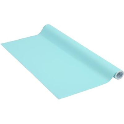 Venilia Lámina adhesiva, Mate Azul ópalo turquesa, 67,5cm x 2m, Espesor 160μ, Vinilo autoadhesivo para muebles o cocina, decorativas papel pintado pared, PVC sin ftalatos, Fabricado en UE Venilia Lámina adhesiva, Mate Azul ópalo turquesa, 67,5cm x 2m, Espesor 160μ, Vinilo autoadhesivo para muebles o cocina, decorativas papel pintado pared, PVC sin ftalatos, Fabricado en UE