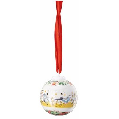 Hutschenreuther Mini Bola de Porcelana 2024 Luces de Navidad 4,5 cm Hutschenreuther Mini Bola de Porcelana 2024 Luces de Navidad 4,5 cm