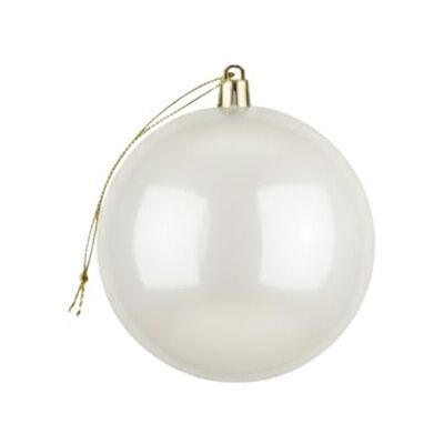 SHATCHI Bolas de Navidad Grandes de PVC de 25 cm, inastillables, Acabado Brillante, decoración Festiva para Colgar en el árbol de Navidad, Adorno Redondo para decoración del hogar SHATCHI Bolas de Navidad Grandes de PVC de 25 cm, inastillables, Acabado Brillante, decoración Festiva para Colgar en el árbol de Navidad, Adorno Redondo para decoración del hogar