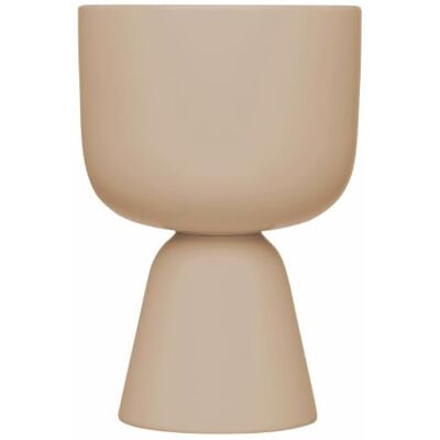 iittala Nappula Portavelas de Acero en Polvo, 183 mm iittala Nappula Portavelas de Acero en Polvo, 183 mm