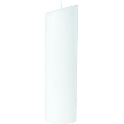 Rayher Vela blanca ovalada, 23,5 cm alto, 6,5 cm ø, vela de bautizos, bodas y fiestas, Rayher Vela blanca ovalada, 23,5 cm alto, 6,5 cm ø, vela de bautizos, bodas y fiestas,