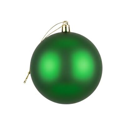 SHATCHI Bolas de Navidad Grandes de 20 cm, de PVC, inastillables, Acabado Mate, decoración Colgante para árbol de Navidad, Adorno Redondo para decoración navideña del hogar SHATCHI Bolas de Navidad Grandes de 20 cm, de PVC, inastillables, Acabado Mate, decoración Colgante para árbol de Navidad, Adorno Redondo para decoración navideña del hogar
