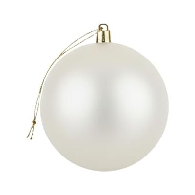 SHATCHI Bolas de Navidad Grandes de PVC de 25 cm, inastillables, Acabado Mate, decoración Festiva para Colgar en el árbol de Navidad, Adorno Redondo para decoración del hogar SHATCHI Bolas de Navidad Grandes de PVC de 25 cm, inastillables, Acabado Mate, decoración Festiva para Colgar en el árbol de Navidad, Adorno Redondo para decoración del hogar