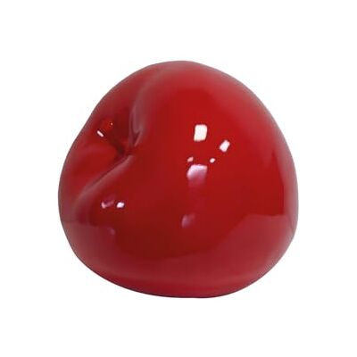 Gilde Escultura de Manzana de Resina, Brillante, Manzana roja, diámetro 36 cm, Manzana Decorativa Gilde Escultura de Manzana de Resina, Brillante, Manzana roja, diámetro 36 cm, Manzana Decorativa