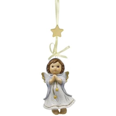 Goebel Adorno Colgante de Estrellas Brillantes – Ángel de la Guarda Nina & Marco Goebel Adorno Colgante de Estrellas Brillantes – Ángel de la Guarda Nina & Marco