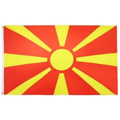 AZ FLAG Bandera Macedonia 150x90 cm Macedonia Poliéster 100D 2 Ojales AZ FLAG Bandera Macedonia 150x90 cm Macedonia Poliéster 100D 2 Ojales