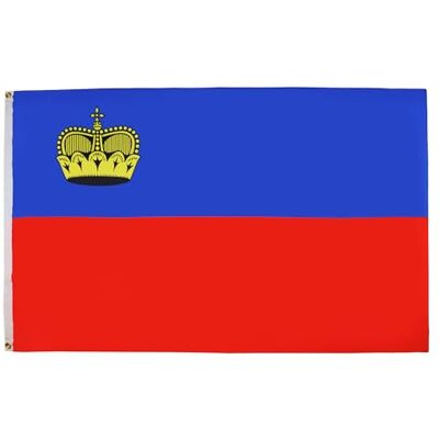 AZ FLAG Bandera Liechtenstein 150x90 cm Poliéster 100D 2 Ojales AZ FLAG Bandera Liechtenstein 150x90 cm Poliéster 100D 2 Ojales
