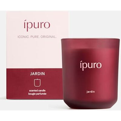 Ipuro Vela aromática clásica en tarro de cristal, 270 g, vela aromática decorativa con lima y bergamota, magnolia y rosa, clavel y ámbar, velas con aroma de larga duración, color amarillo Ipuro Vela aromática clásica en tarro de cristal, 270 g, vela aromática decorativa con lima y bergamota, magnolia y rosa, clavel y ámbar, velas con aroma de larga duración, color amarillo