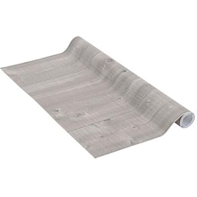 Venilia Lámina adhesiva Perfect Fix, Madera Tablas Taupe, 90cm x 2,1m, Espesor 150μ, Vinilo autoadhesivo para muebles o cocina, decorativas papel pintado pared, PVC sin ftalatos, Fabricado en UE Venilia Lámina adhesiva Perfect Fix, Madera Tablas Taupe, 90cm x 2,1m, Espesor 150μ, Vinilo autoadhesivo para muebles o cocina, decorativas papel pintado pared, PVC sin ftalatos, Fabricado en UE