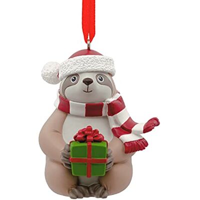 Hallmark Adorno navideño de Perezoso Alegre Hallmark Adorno navideño de Perezoso Alegre
