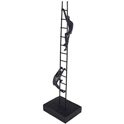 Escultura Balance of Power de GILDE - Decoración plateada Escultura Balance of Power de GILDE - Decoración plateada
