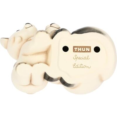 THUN , Zorro Blanco Perla con su Madre de cerámica, versión Grande, colección de Invierno Encantado, Figuras coleccionables, Idea de Regalo para Navidad, 12,9 x 9,9 x 11,6 cm THUN , Zorro Blanco Perla con su Madre de cerámica, versión Grande, colección de Invierno Encantado, Figuras coleccionables, Idea de Regalo para Navidad, 12,9 x 9,9 x 11,6 cm
