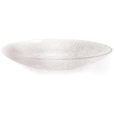Excelsa Soul Kitchen Plato Centro de Mesa Arabesque Transparente Excelsa Soul Kitchen Plato Centro de Mesa Arabesque Transparente