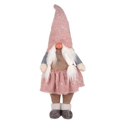 Kasanova Gnomo de Navidad Rosa - 85 cm Decoración Festiva Kasanova Gnomo de Navidad Rosa - 85 cm Decoración Festiva