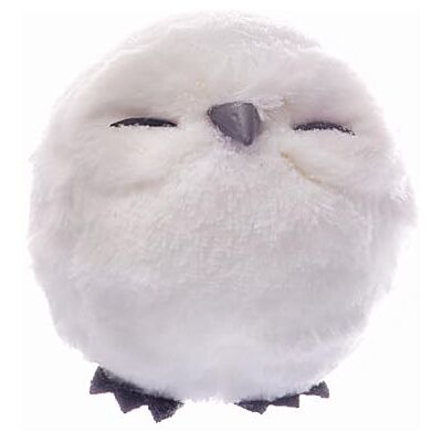 Ciao Owl Ball Cute (Ø12cm) Hanging Christmas Decoration, White, Polystyrene, Ø 12 cm Ciao Owl Ball Cute (Ø12cm) Hanging Christmas Decoration, White, Polystyrene, Ø 12 cm