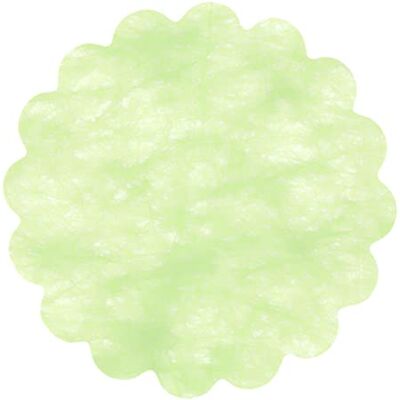 Ciao Sobre 100 decoraciones tnt efecto tejido Flower Poly Lab (Ø24cm), verde mar Ciao Sobre 100 decoraciones tnt efecto tejido Flower Poly Lab (Ø24cm), verde mar