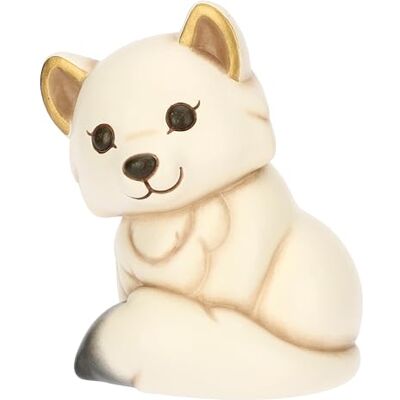 THUN , Zorro Blanco Perla de cerámica, versión Media, colección de Invierno Encantado, Figuras coleccionables, Idea de Regalo para Navidad, 9,5 x 7,6 x 11,2 cm THUN , Zorro Blanco Perla de cerámica, versión Media, colección de Invierno Encantado, Figuras coleccionables, Idea de Regalo para Navidad, 9,5 x 7,6 x 11,2 cm
