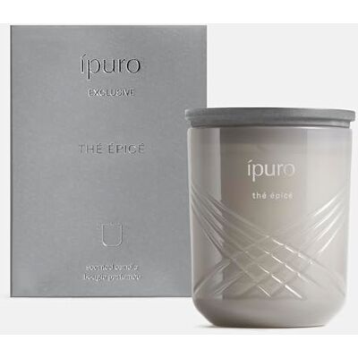 Ipuro Exclusive Elegante vela perfumada en tarro de cristal The EPICE 270 g – Vela premium con mayor contenido de aceite aromático – Vela aromática en vaso con aroma a limón y jazmín – Vela perfumada Ipuro Exclusive Elegante vela perfumada en tarro de cristal The EPICE 270 g – Vela premium con mayor contenido de aceite aromático – Vela aromática en vaso con aroma a limón y jazmín – Vela perfumada