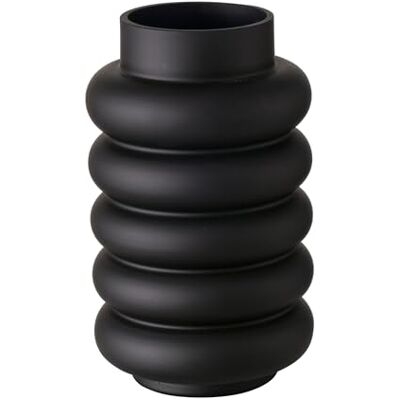 Boltze Ribbo Jarrón (Cristal, Mate, Altura de 25 cm, diámetro de 15 cm, Redondo, Resistente al Agua, Hecho a Mano, diseño Minimalista, florero Decorativo) Boltze Ribbo Jarrón (Cristal, Mate, Altura de 25 cm, diámetro de 15 cm, Redondo, Resistente al Agua, Hecho a Mano, diseño Minimalista, florero Decorativo)