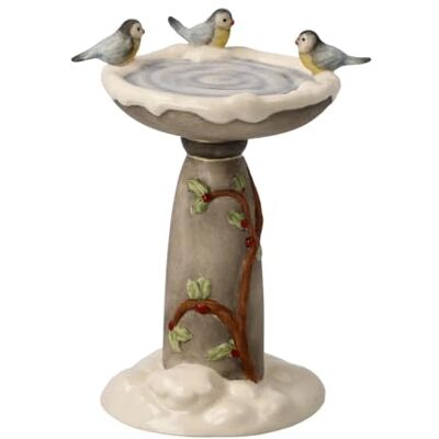 Goebel Figura de baño de pájaros Invernal Bosque de Invierno Navidad Goebel Figura de baño de pájaros Invernal Bosque de Invierno Navidad