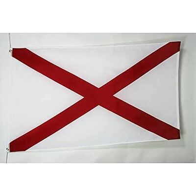 AZ FLAG Bandera Alabama 150x90 cm Americana Poliéster 100D 2 Ojales AZ FLAG Bandera Alabama 150x90 cm Americana Poliéster 100D 2 Ojales