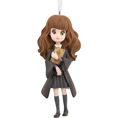 Hallmark Adorno navideño estilizado de Hermione Granger de Harry Potter Hallmark Adorno navideño estilizado de Hermione Granger de Harry Potter