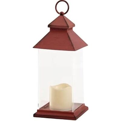 VEA s.r.l. (ILM) Farol Mirror 13,5 x 31,5 cm, Rojo, Mixto, Normal VEA s.r.l. (ILM) Farol Mirror 13,5 x 31,5 cm, Rojo, Mixto, Normal