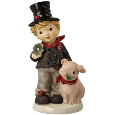 Goebel Figura con Texto en alemán Alles viel Glückbringer Weihnachten Goebel Figura con Texto en alemán Alles viel Glückbringer Weihnachten