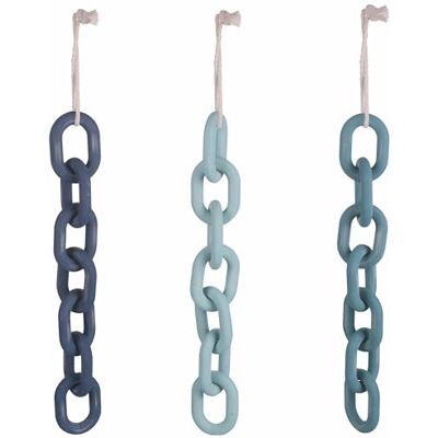 Tivoli Cadena Decorativa de MDF y Yute, Ocean Tivoli Cadena Decorativa de MDF y Yute, Ocean