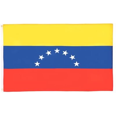 AZ FLAG Bandera Venezuela antigua 150x90 cm Poliéster 100D 2 Ojales AZ FLAG Bandera Venezuela antigua 150x90 cm Poliéster 100D 2 Ojales