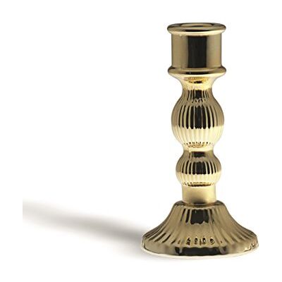 Excelsa Luz Candelabro, Dorado, 8x8x15 cm Excelsa Luz Candelabro, Dorado, 8x8x15 cm