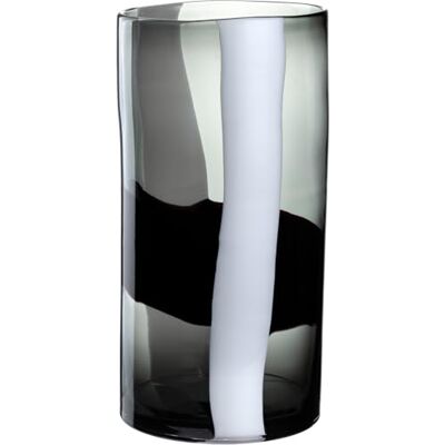 Leonardo HOME Banda Nera Jarrón 1 Pieza Arte Hecho a Mano Lleno de Pasión Elegante Florero Belleza Única Arte Único para el Hogar Altura 40,5 cm Negro Leonardo HOME Banda Nera Jarrón 1 Pieza Arte Hecho a Mano Lleno de Pasión Elegante Florero Belleza Única Arte Único para el Hogar Altura 40,5 cm Negro