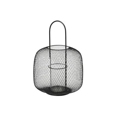 Broste Copenhagen Boden Farol, Metal, Negro, 6 cm Broste Copenhagen Boden Farol, Metal, Negro, 6 cm