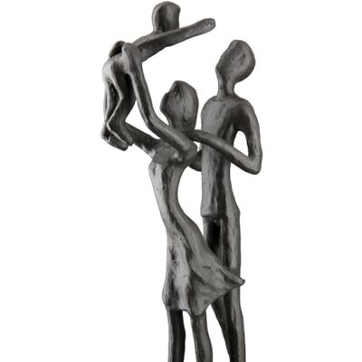 Gilde Familia Feliz - Escultura de Hierro - Decoración Elegante Gilde Familia Feliz - Escultura de Hierro - Decoración Elegante